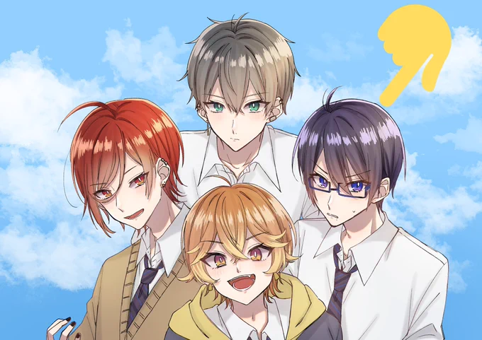 シキナギアキラくんめちゃくちゃ描きやすい何だこれって思ってたら、自分の創作の子(顔)とそっくりなんや
位置は違うけどホクロもあるやん? 