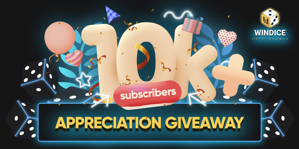 windiceio's tweet photo. We have passed well over 10k followers and would like to show our appreciation by doing a giveaway!

5 winners will share $200 worth of crypto! 🥳🎉

✅Follow &amp; Retweet
✅Tag 1 friend
✅Enter your WINDICE username as a comment!

The contest will run until August 30th https://t.co/3DWc59a9hx