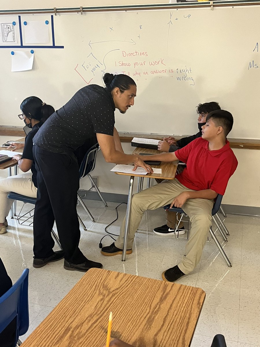 ReubinT's tweet photo. 100% engagement in Mr. RΓosβ 8th grade math class as students learn about rotations! ππΎππΎππΎ He also reviewed transformations by having students model using their hands! He did not stop until he had 100% mastery! π₯π₯π₯π₯ #TheOBWay π¦¬π¦¬ https://t.co/OLpFzRpHMQ