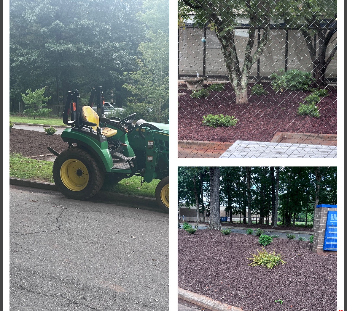 PrincipalLan's tweet photo. Creating an environment conducive to learning starts from the outside in.  Thanks central services for supporting the vision!  #ALLIN#we’reready#watchusgrow https://t.co/iyE4QNaf2T