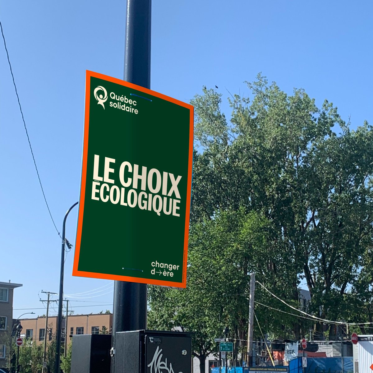 Québec solidaire on Twitter "À Québec solidaire, sur nos pancartes, on