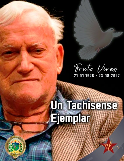 NellyverLugo's tweet photo. 1/2 ¡Ha partido a la eternidad Fruto Vivas!

Un tachirense ejemplar, nacido en La Grita en 1928, un arquitecto que dejó una huella imborrable con su legado. 

Un hombre que cultivó el amor por la naturaleza y en cada obra mostró la grandeza de nuestra Venezuela. https://t.co/H1ATbtFcjS