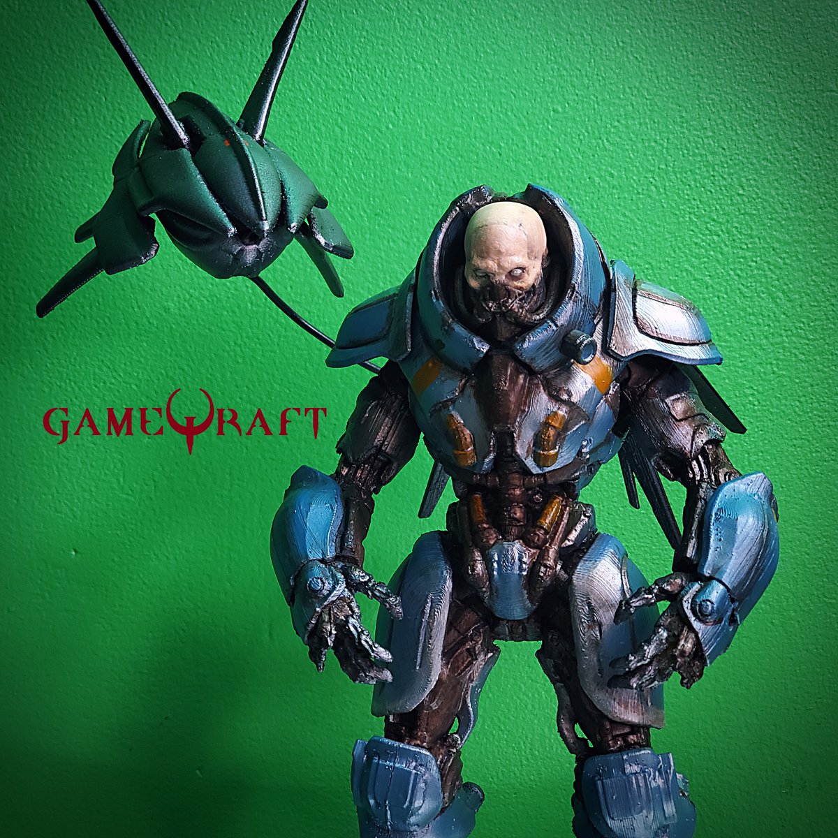 GameQraft's tweet photo. GLADIATOR AND VIPER
Huge, menacing, and well armored, this Gladiator unit proved its ability in commanding a recon drone
Strogg & Peeker - Quake Champions
3D printed Articulated, Modular design
#quake #quakechampions #stroggandpeeker #idsoftware #quakecon #quakecon2022 #gameqraft https://t.co/j0eu60HcFa