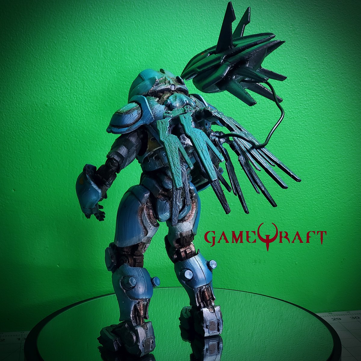 GameQraft's tweet photo. GLADIATOR AND VIPER
Huge, menacing, and well armored, this Gladiator unit proved its ability in commanding a recon drone
Strogg & Peeker - Quake Champions
3D printed Articulated, Modular design
#quake #quakechampions #stroggandpeeker #idsoftware #quakecon #quakecon2022 #gameqraft https://t.co/j0eu60HcFa