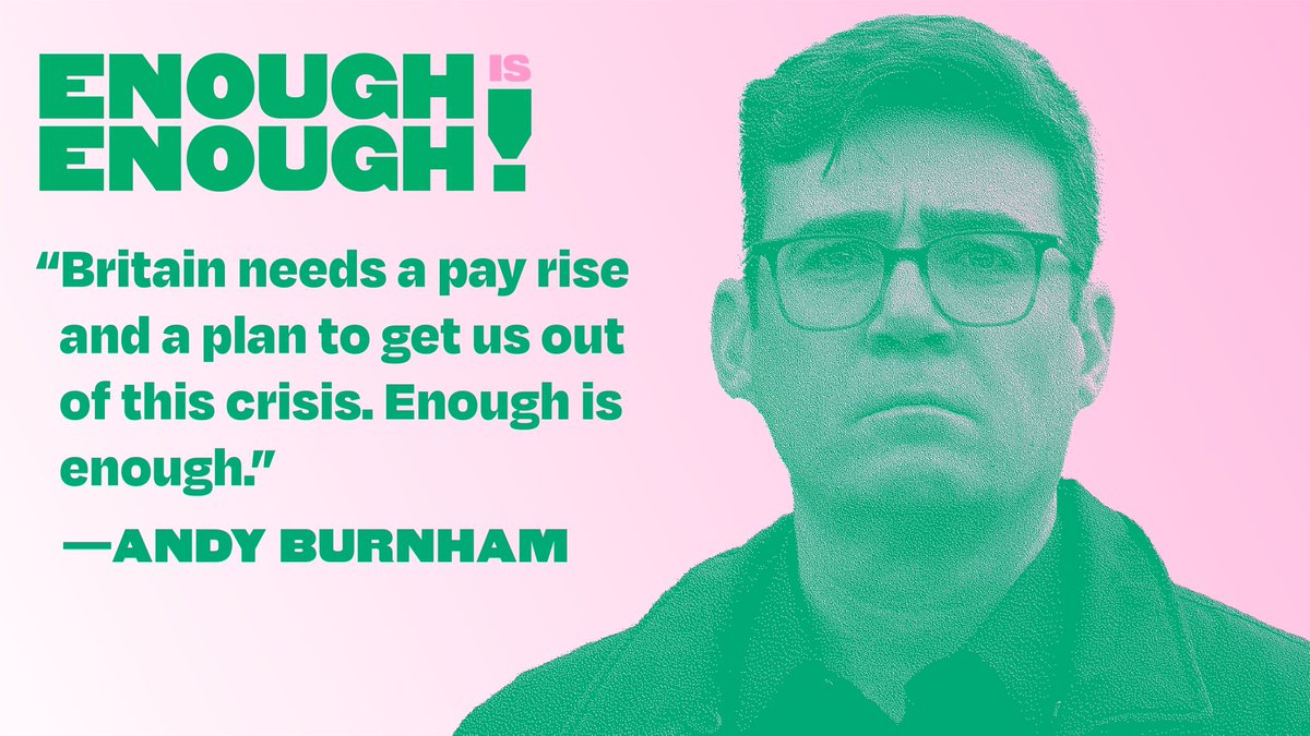 eiecampaign's tweet image. NEW: Mayor @AndyBurnhamGM will speak at our #EnoughlsEnough rally in Manchester next week.

Join us on Tuesday, August 30, 7pm at Manchester Cathedral, M3 1SX.

Full details: wesayenough.co.uk/events