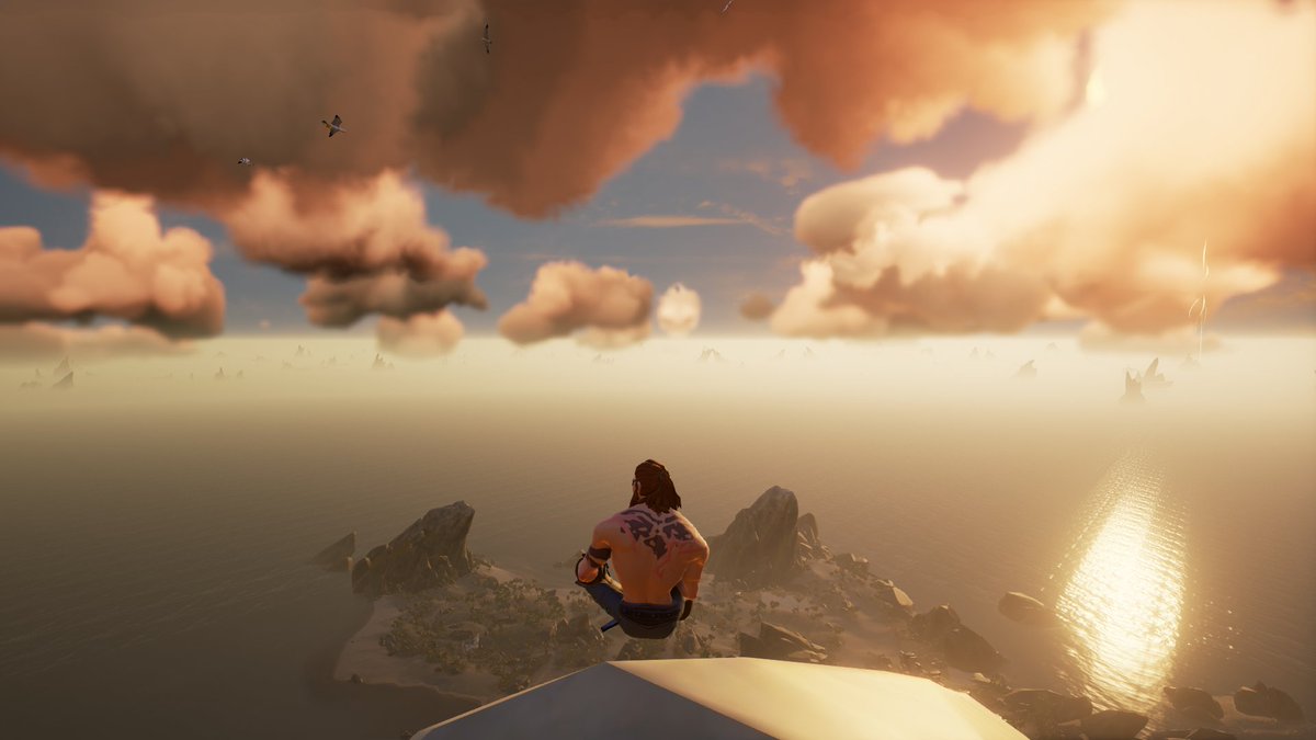 EternalElk's tweet photo. I finally did it! @SeaOfThieves  I reached the very top of Tributes Peak! #SeaOfThieves https://t.co/ylsqB7NqS0