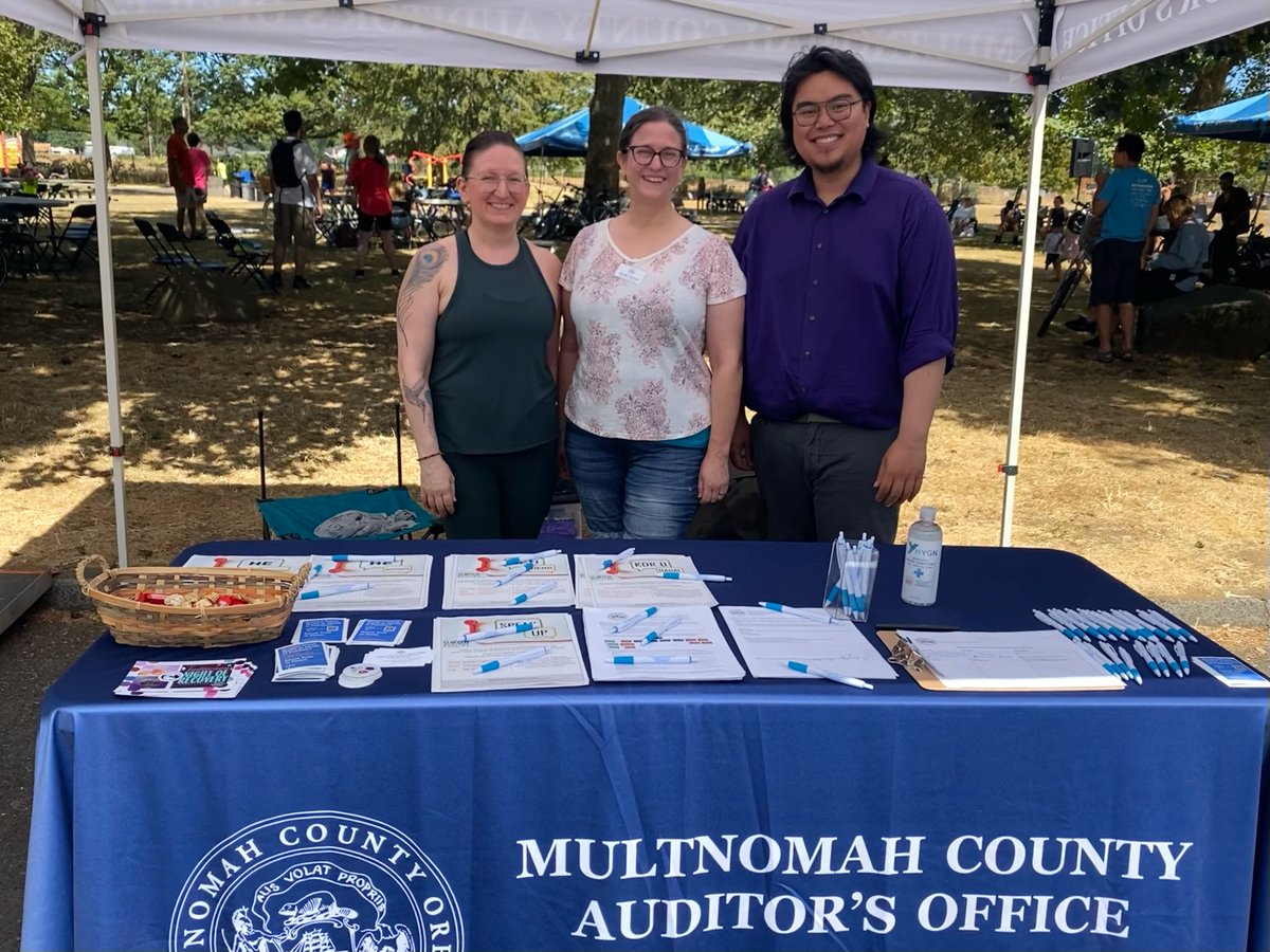 I celebrated 15 years of @portlandsundayparkways in East Portland neighborhoods to connect people to their local parks and community resources. So great to experience the sunshine and joy as we build healthy, inclusive family friendly activities!