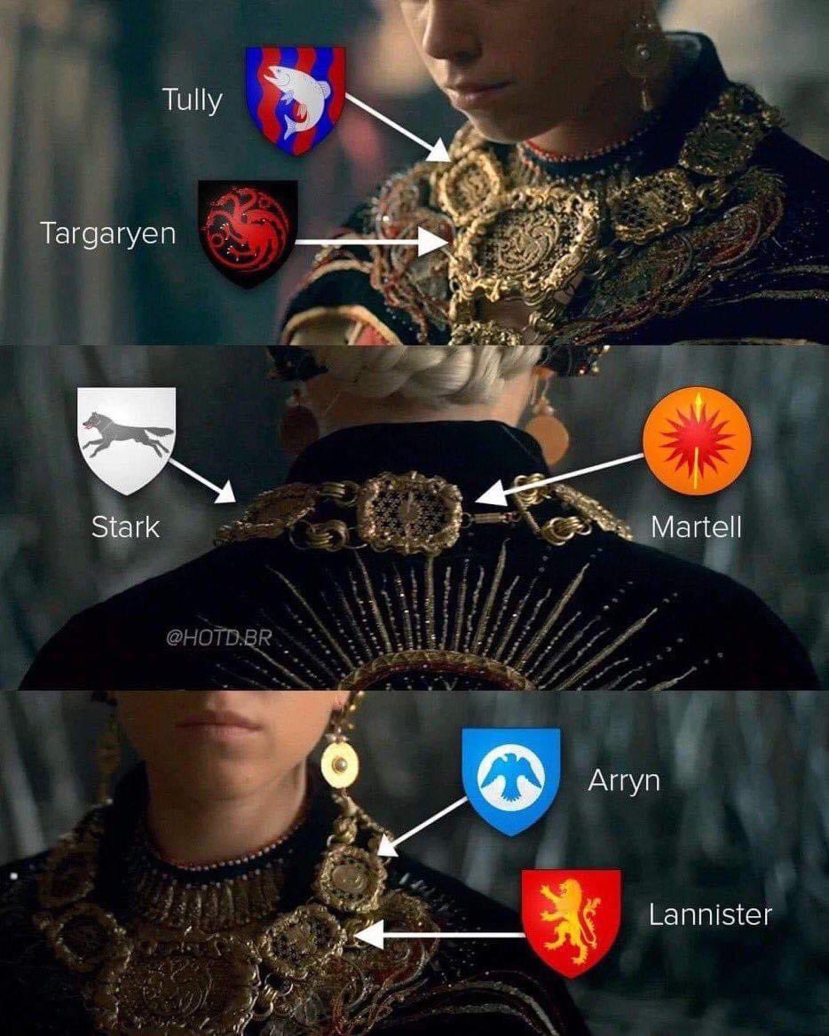 The absolutely beautiful details in #HouseoftheDragon 😍🔥