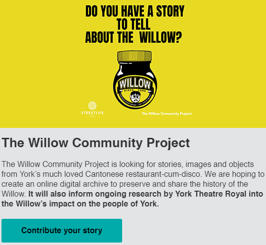 andydurant's tweet photo. "The Willow Community Project" sounds like an interesting piece of research...
@StevoClarke94 @ElectricBloo @caterinasoave @PRogers96 https://t.co/iKc9OoTx66
