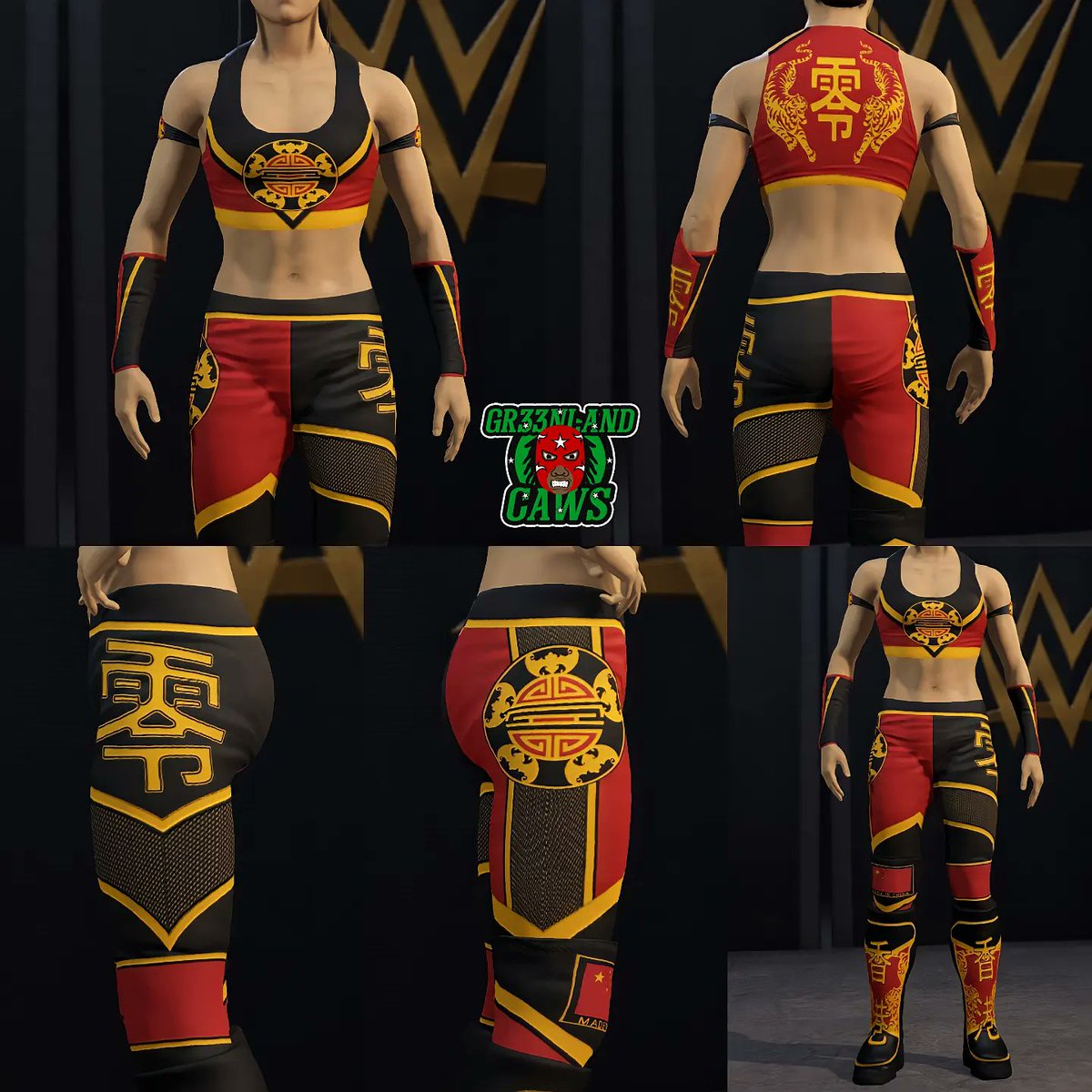 RocLee_'s tweet photo. "Jai Li Zero" ❌NOT YET AVAILABLE❌ GR33NLAND XboxGamerTag: GR33NLAND
FMOIG:@gr33nlandcaws #wwe2k22 #WWE2K20 #wwe2k19 #wwe #WrestleMania #RomanReigns #AEW #smackdown #wweraw #wwecastle #dexterlumis #karrionkross #johnnygargano https://t.co/S16gT5VkYp