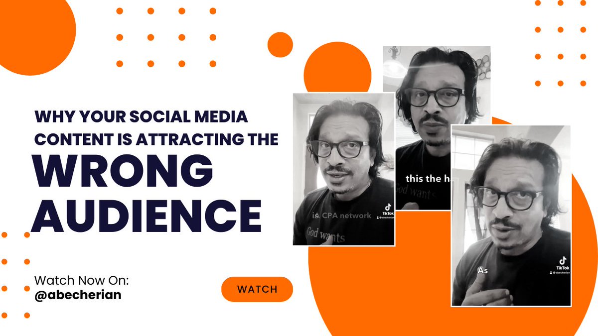 adclickmedia's tweet photo. 𝗪𝗵𝘆 𝘆𝗼𝘂𝗿 𝘀𝗼𝗰𝗶𝗮𝗹 𝗺𝗲𝗱𝗶𝗮 𝗰𝗼𝗻𝘁𝗲𝗻𝘁 𝗶𝘀 𝗮𝘁𝘁𝗿𝗮𝗰𝘁𝗶𝗻𝗴 𝘁𝗵𝗲 𝘄𝗿𝗼𝗻𝗴 𝗮𝘂𝗱𝗶𝗲𝗻𝗰𝗲.

Watch it here:
https://t.co/L6XPTBf1RT

-------
#contentcreator #contentforsocialmedia #contentmarketing #contentstrategy https://t.co/gWIqaQIJ5N
