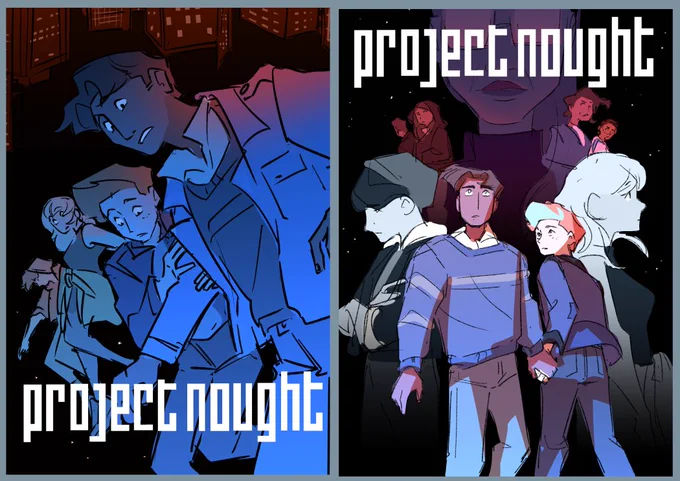 Continuing on the cover concept train! More unused concepts for PROJECT NOUGHT's cover! First is my fav from this bunch  