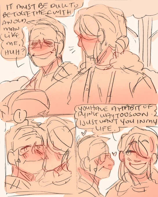 immortal volo and reincarnated emmet. they always find eachother in the end #trainwreckshipping 