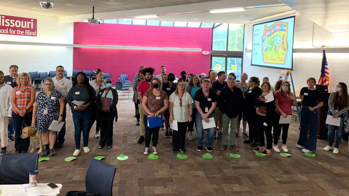 MSBMules's tweet photo. #MSBMules kicked off the 22-23 year with August Professional Development! This week allows staff to come together to learn, get to know each other &amp; develop strategies for providing a safe &amp; nurturing environment for students to learn &amp; grow! #LoveMyMSB #MulesRule #GoMules https://t.co/In2mSDVOk7