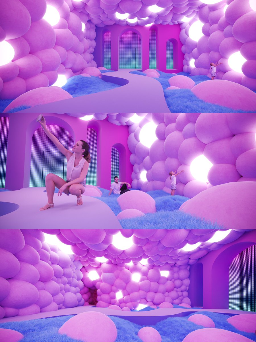 lemealstudio's tweet image. Our small concepts for Museum of Emotions. 
This room is for the positive emotions. Honestly it is very hard to create something that has to make people feel positive when you're drowning in negativity on your own, when you're surrounded by problems that you can't solve.