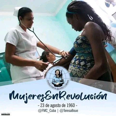 mayedps's tweet photo. Las campañas de los pueblos solo son débiles cuando en ellas no se alista el corazón de la mujer. Felicidades a todas las federadas en nuestro día. #FMC #Cuba @saludsspiritus @AvellaRivero @SanctiSpiritus1 https://t.co/UvGnLM12L1