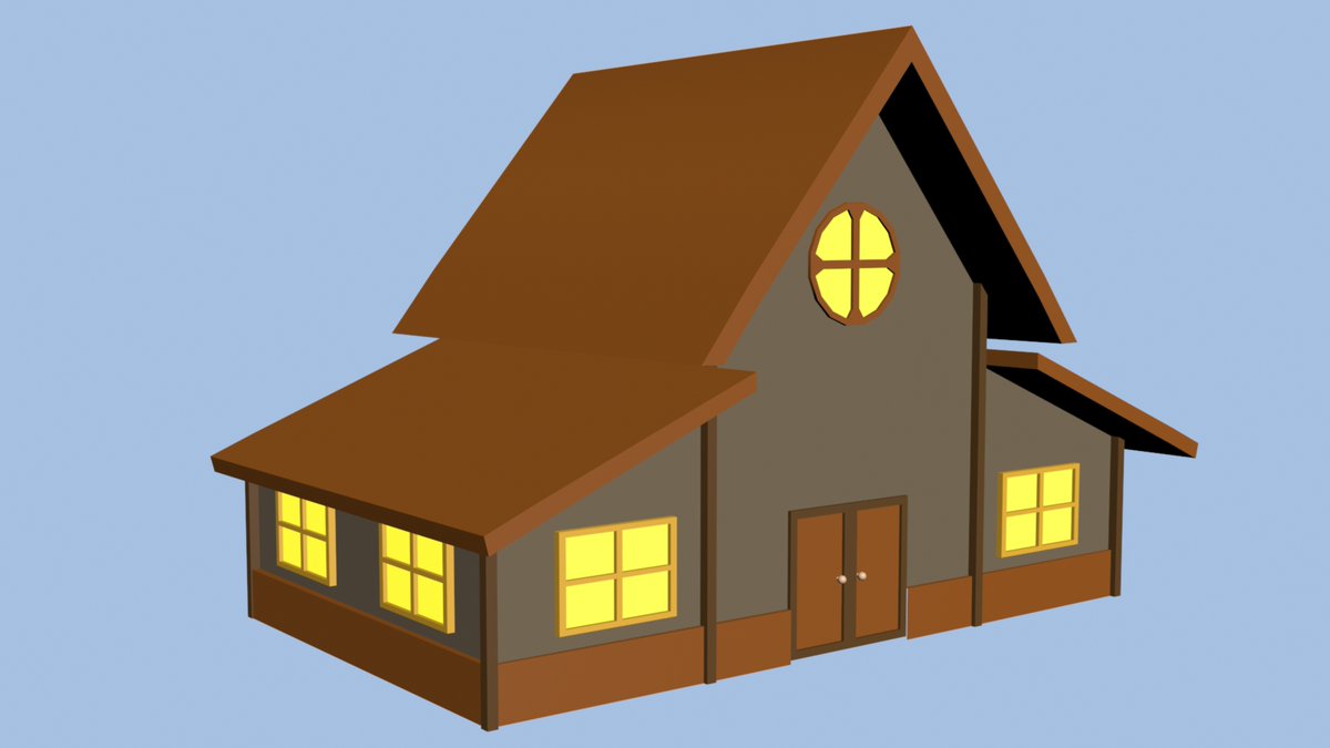 M666dEvil's tweet photo. 🛖 I´m still working on cabin models, just a few more to start with the UVs 🐧🐤🐱 #GameModel #indiedev #IndieGameDev #madewithunity #gamedev https://t.co/2O7d5T7C4O