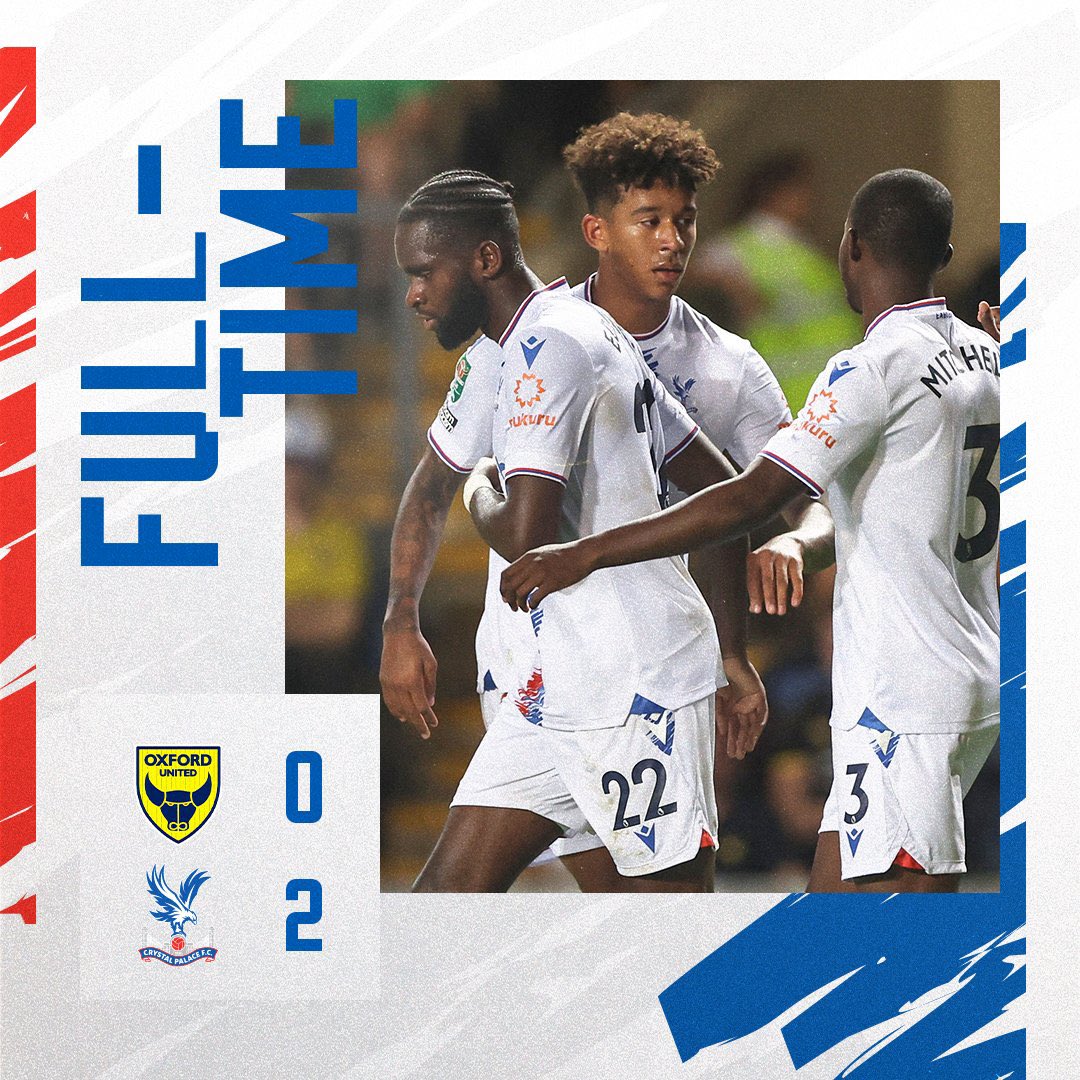 CPFC_NL's tweet photo. TROUGH TO THE NEXT ROUND. ❤️💙

#OXFCRY | 0-2 https://t.co/ivZRX7rRjW