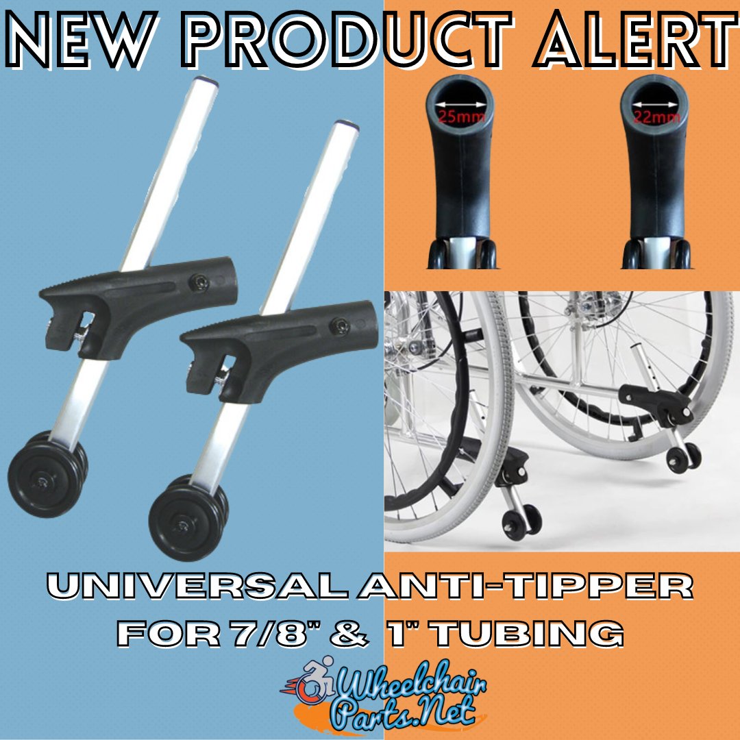 🎉New Product Alert🎉 Feels like it’s going to be a good one!

Today we have the Universal Anti-Tipper for 7/8" and 1" tubing sold as a pair for $32.50!

Check it out: tinyurl.com/WCPUniAntiTipp…