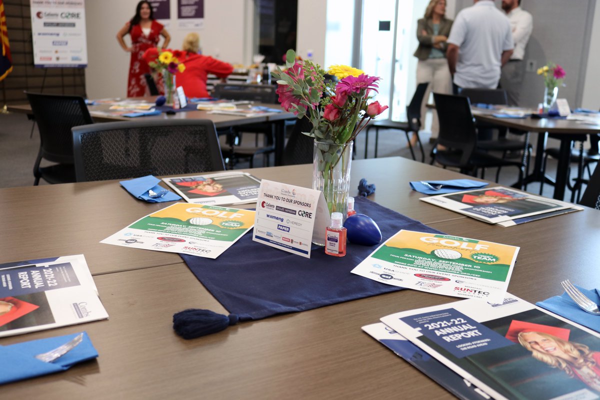 JOCombsUSD's tweet photo. This morning we held our Combs Education Foundation Business Breakfast. What an amazing turn out for this event! We want to thank our title sponsors @core1937, Caliente Construction Inc &amp; @orcuttwinslow for supporting our students this year! #thankyou #CombsCommunity #CEF https://t.co/9XKXYUXReS