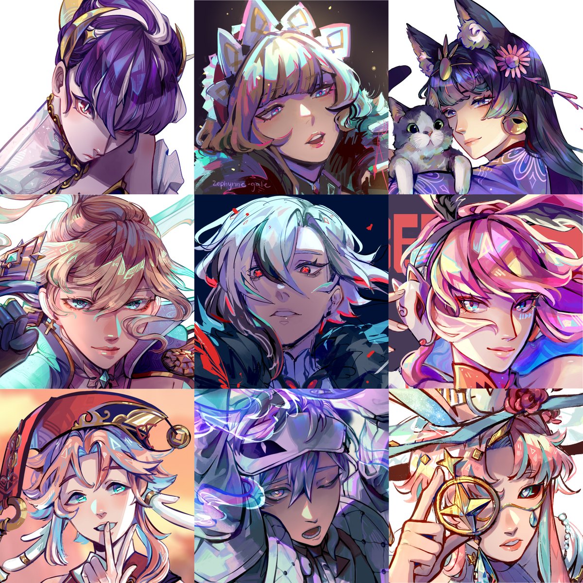 「#faceyourart this looked fun :> 」|zeph | Packing Orders!のイラスト