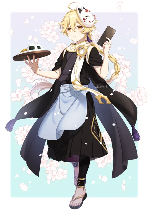 稲妻スイパラコラボかわいいねの絵 