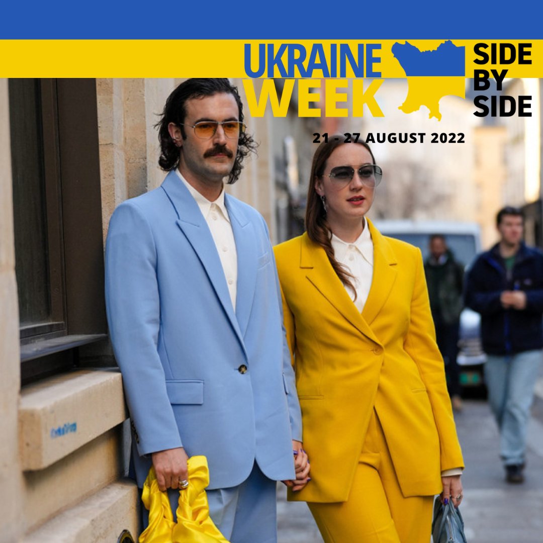 JsySideBySide's tweet photo. Let's get everyone on the high street in yellow and blue tomorrow for Ukraine's National Day!  Come to the Toad at lunch to hear from some of our partners on the front lines.  #jerseyukraineweek @JerseyOAC @crownagents @babylifeline @momincubators @bailiffofjersey @JEPnews https://t.co/scR3pL52aP