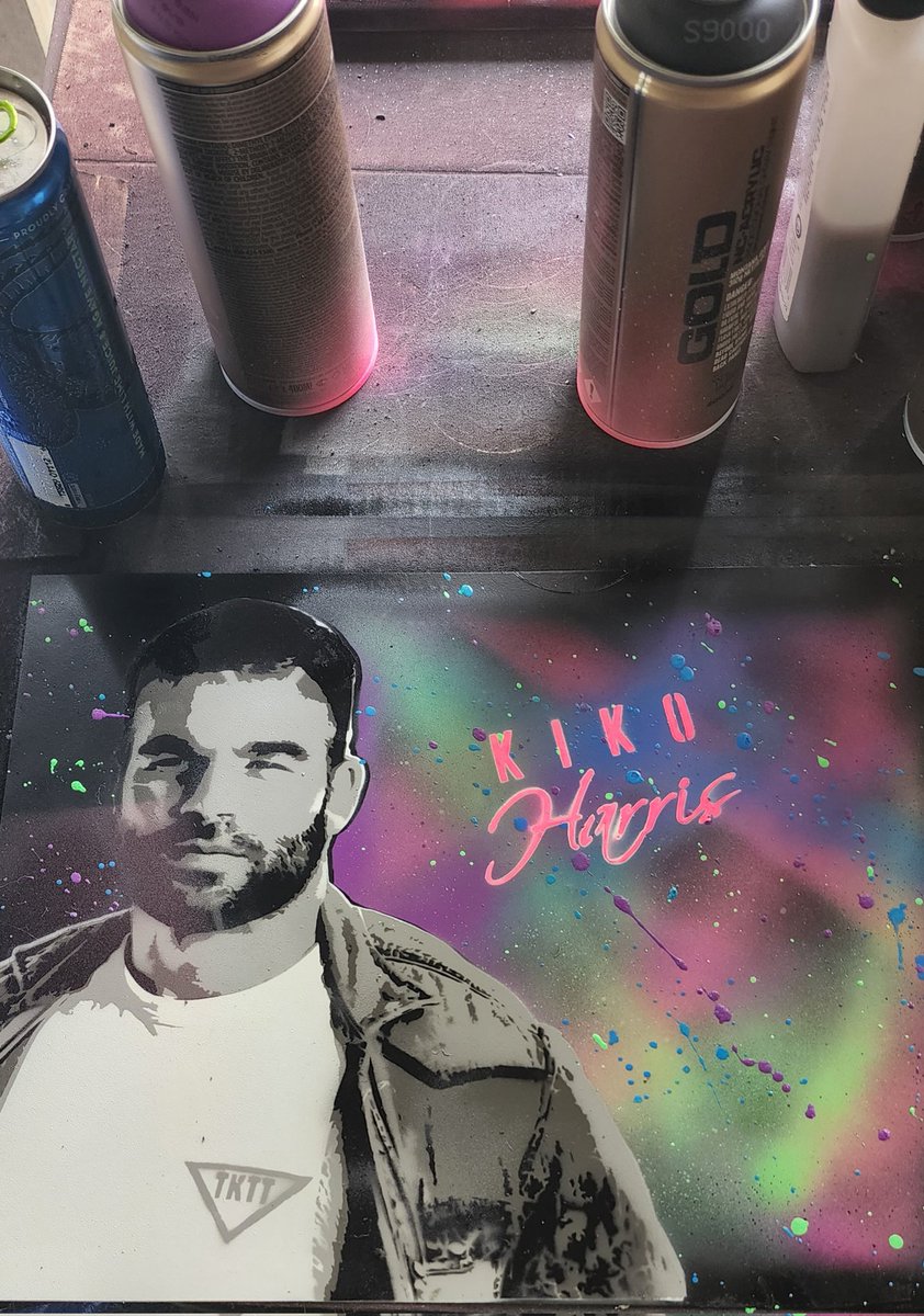GruntS7's tweet photo. Kiko Harris
11x14 spray art
$20
DM for info

@Kiko_Harris https://t.co/z6cSiv750G