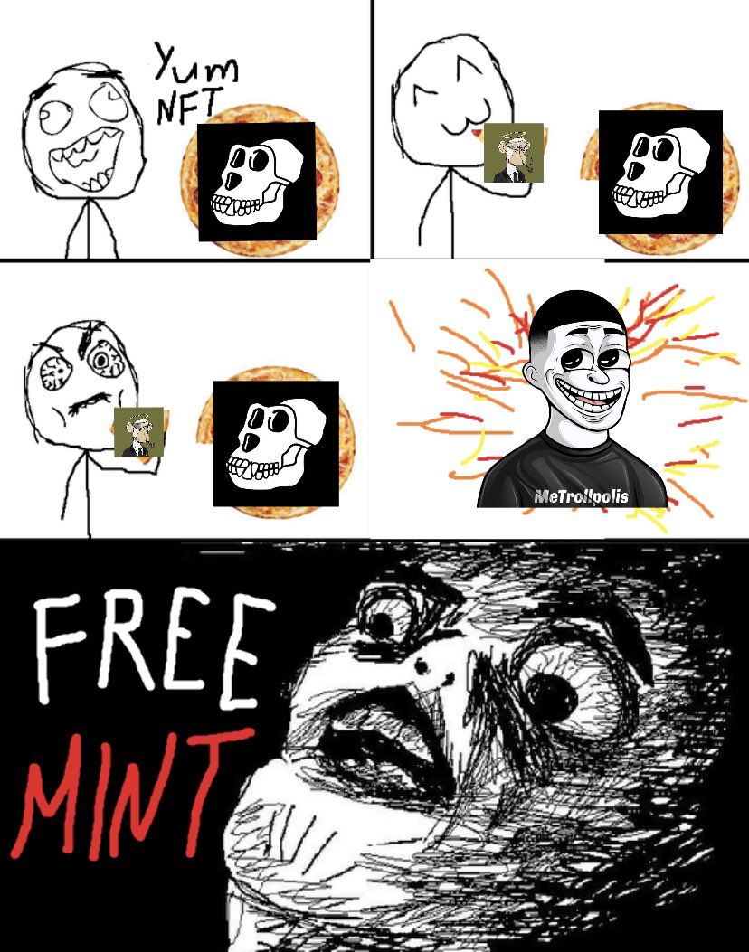 MetrollpolisNFT's tweet photo. #NFT #FreeMintNFT #FreeMint #NFTshill #NFTProject #NFTGiveaways #NFTGiveaway #BoredApeYachtClub https://t.co/ZhneGtTiuX