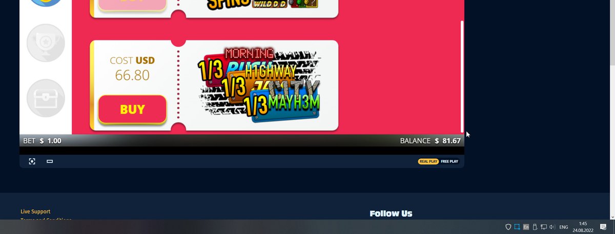 RomyKNFT's tweet photo. i won a bonus, thanks to the @ApesCasino 🌶️
I took a random one, hoping that there would be a super game 😂 
But not very lucky. I returned half of it, I will continue to twist it. The slot is interesting) https://t.co/ugBorjsKkX