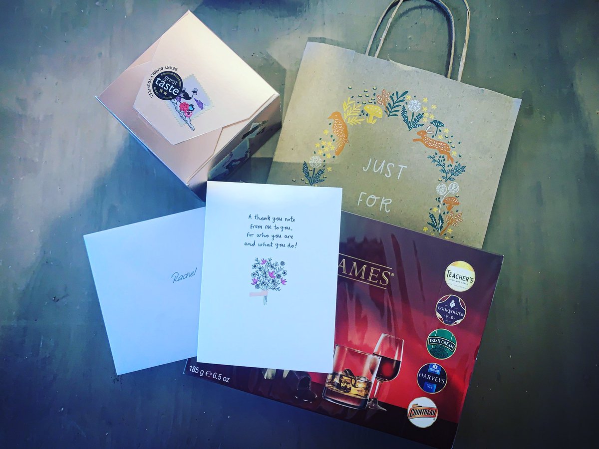 Today I got a wonderful thank you gift from someone I’ve mentored. Sometimes you don’t realise how much people value your support &amp; kindness. One more day left in the operation, starting to feel quite emotional! #ItsWhatWeDo