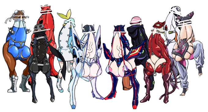 #多分私しかやってない

陰茎化イラストをシリーズ化して(たくさん)描いてる 