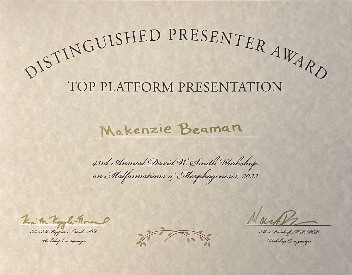 Makenzie Beaman-Cooper, MD PhD tweet media