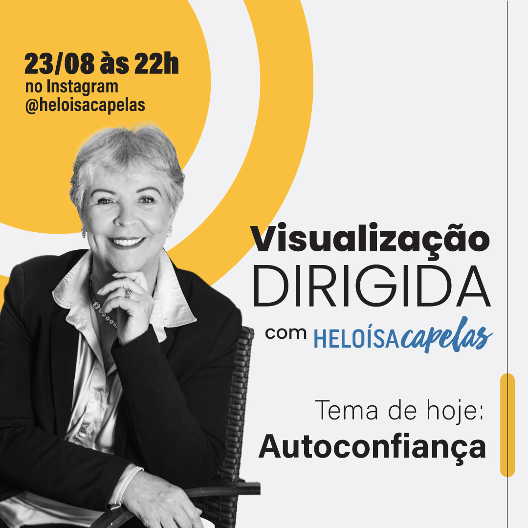 HeloisaCapelas's tweet photo. O exercício hoje é para trabalhar e gerar AUTOCONFIANÇA! Vem comigo, às 22h, praticar a Visualização Dirigida e impactar sua capacidade de confiar em quem você é, do jeitinho que você é! Te espero em https://t.co/ojlGSzIC1r

#autoconhecimento #autoconfianca #inteligênciaemocional https://t.co/yrzetD2iT4