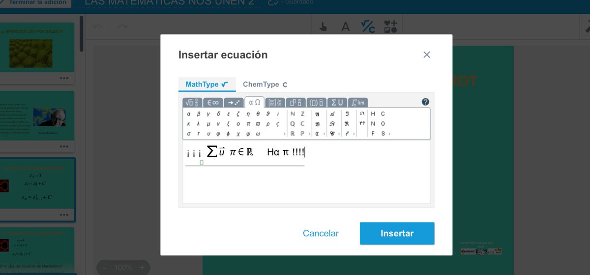 Impactada por todas las nuevas características de #Lumio Editor de Ecuaciones, nuevas formas geométricas para insertar y el nuevo lanzamiento Activity Dashboard!!! Así si se comienza el curso con muchas ganas!!! <a href="/SMART_Tech/">SMART Technologies</a> <a href="/jlcastano/">José Luis Castaño</a> @lou_haines <a href="/LumioSocial/">Lumio 💛</a> #WeAreSMART #edtech