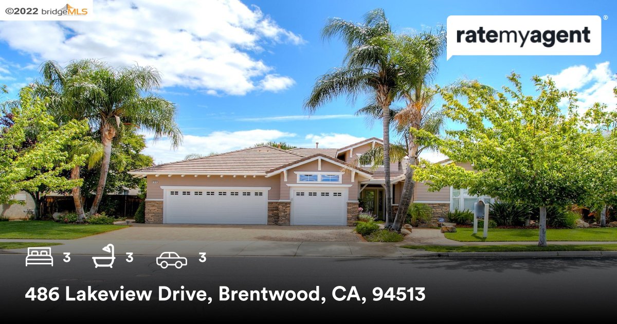 AgentMoutier's tweet photo. 🛌 3 🛀 3 🚘 3
📍 486 Lakeview Drive, Brentwood, CA, 94513

My latest sale on #RateMyAgent
https://t.co/5By6rPrCwJ https://t.co/SW93LttCmE