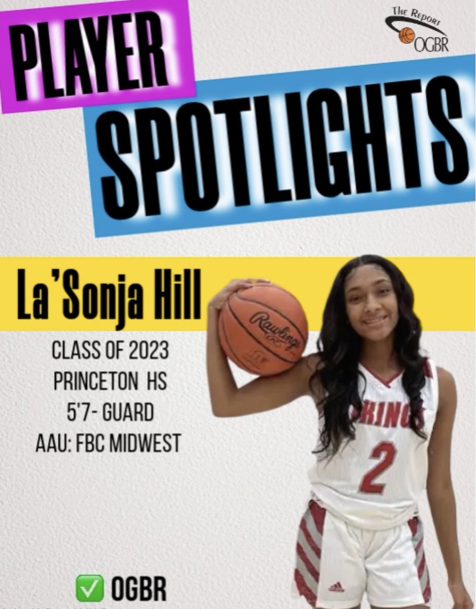 Hoop_Recruit_'s tweet photo. Introducing La’Sonja Hill! Extremely shifty guard with an explosive first step. She has a Quick release with  some range. 👀👀👀👀 https://t.co/u9WE4R756X