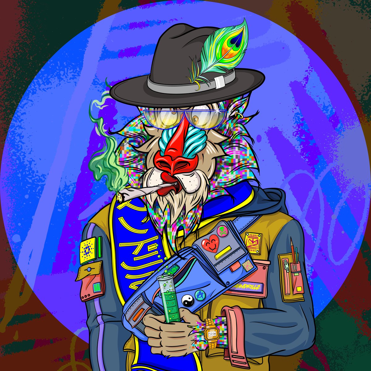 jonnytorch17's tweet image. sick jacket my guy!!!!! #TheMandrillz #drillzhorde #explorerjacket #CNFT #ada #Cardano