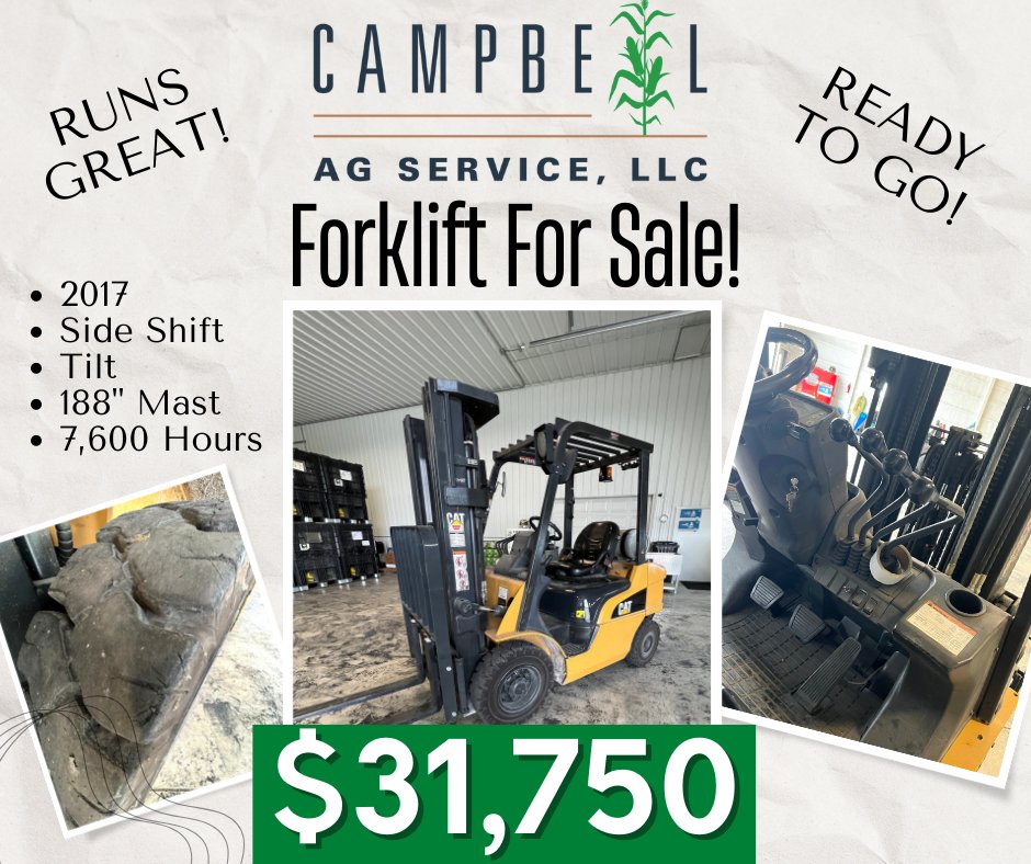 Forklift for Sale! Message us with questions or Inquiries!
Tag a people that might be of interest! #forklift #Sales