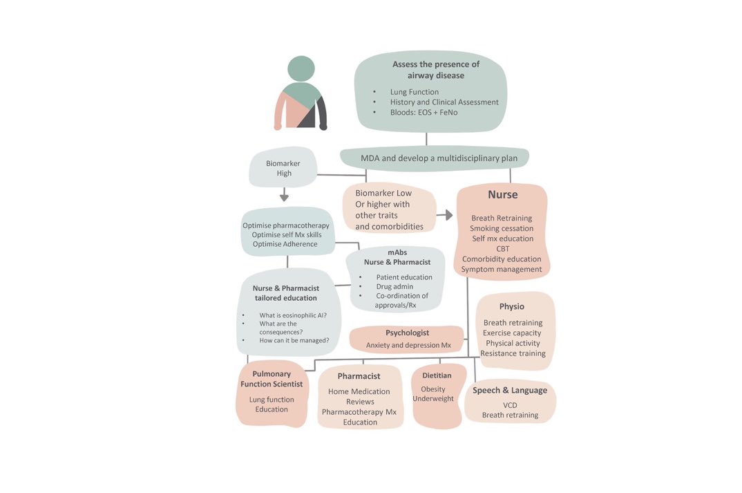 #pharmacist role in multidisciplinary care of chronic airway disease #education #home_medicine_review #HMRs #pharmacotherapy_management