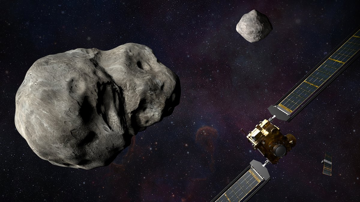 Our #DARTMission will intentionally crash into an asteroid—which poses no threat to Earth—on Monday, Sept. 26. It's a test of planetary defense should we ever need it.

And we're broadcasting it live. How to watch: go.nasa.gov/3dLGZ3X