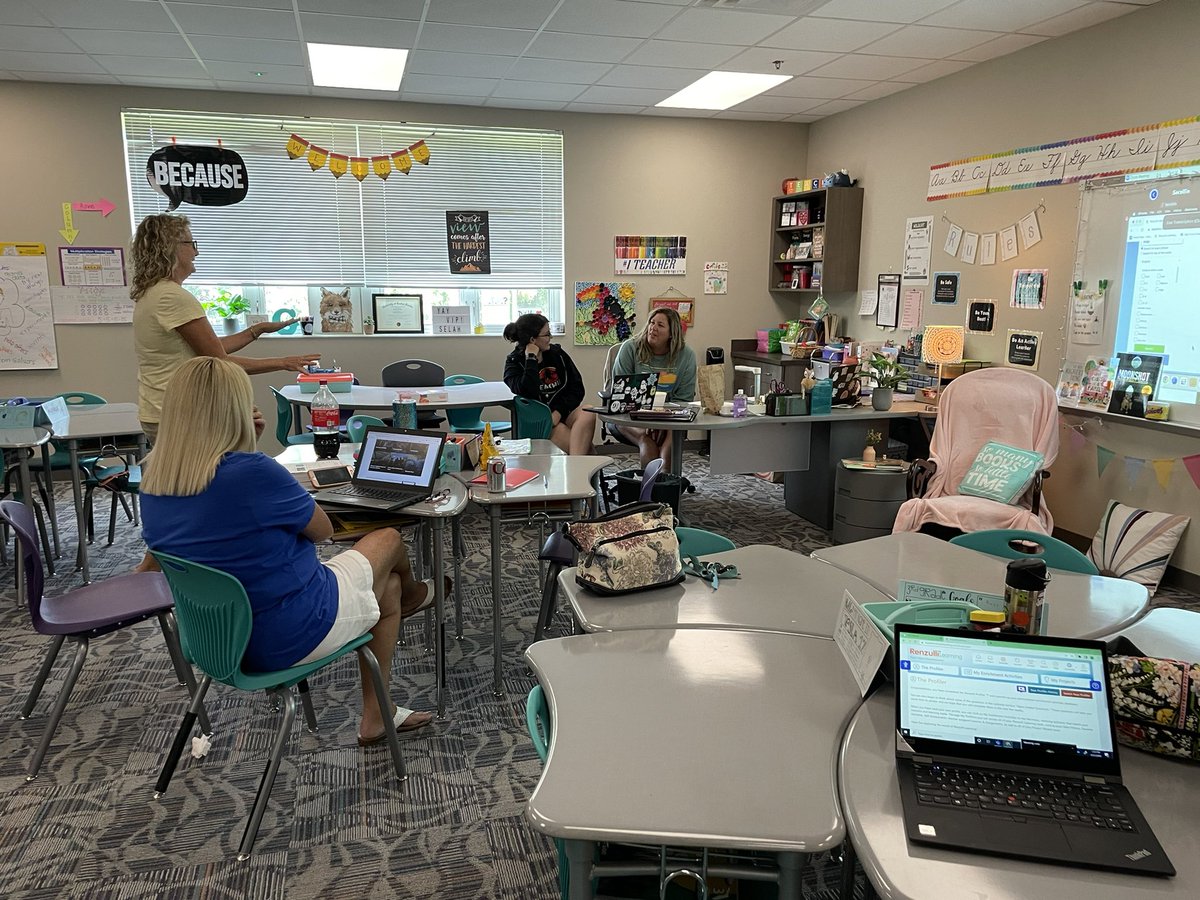 Our teachers of the gifted inspire me! Loved seeing their light as they explored their new digital resource and looked at learning through the student lens. It is going to be a great year!