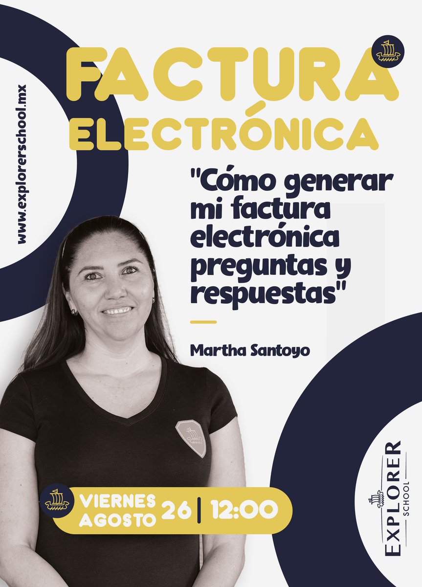 school_explorer's tweet photo. 👩🏻‍💻"FACTURA ELECTRÓNICA"☑️
Cómo generar mi factura electrónica 2022, preguntas y respuestas 😃
📱Envíanos un WhatsApp al 55-3023-9180 y forma parte de la transformación en la educación🙋‍♀️
#rompiedoparadigmas #explorerschool #soyexplorer #Contabilidad https://t.co/eogcoMvPlw