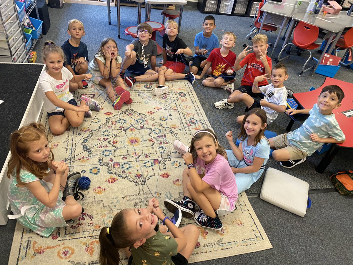 Our classroom family web- each of us plays an important role in our classroom! Everything we do impacts others- if 1 person is having a bad day,  it’s up to all of us to pick them back up again! Together we can do anything ❤️🕸