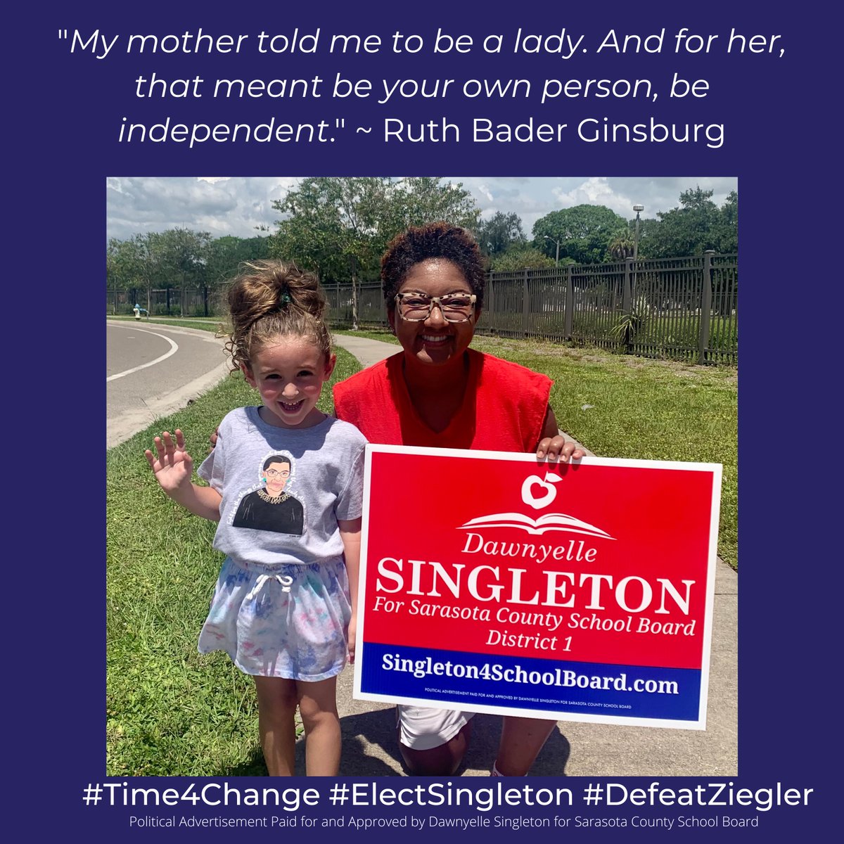 electsingleton1's tweet photo. SHARE THIS POST! Time is running out...only two hours left to make history and elect Dawnyelle Singleton. Democrats, Republicans, Independents...everyone is invited to get out and VOTE! #ElectSingleton to protect our public schools it's #Time4Change https://t.co/MEKVjRGLgz