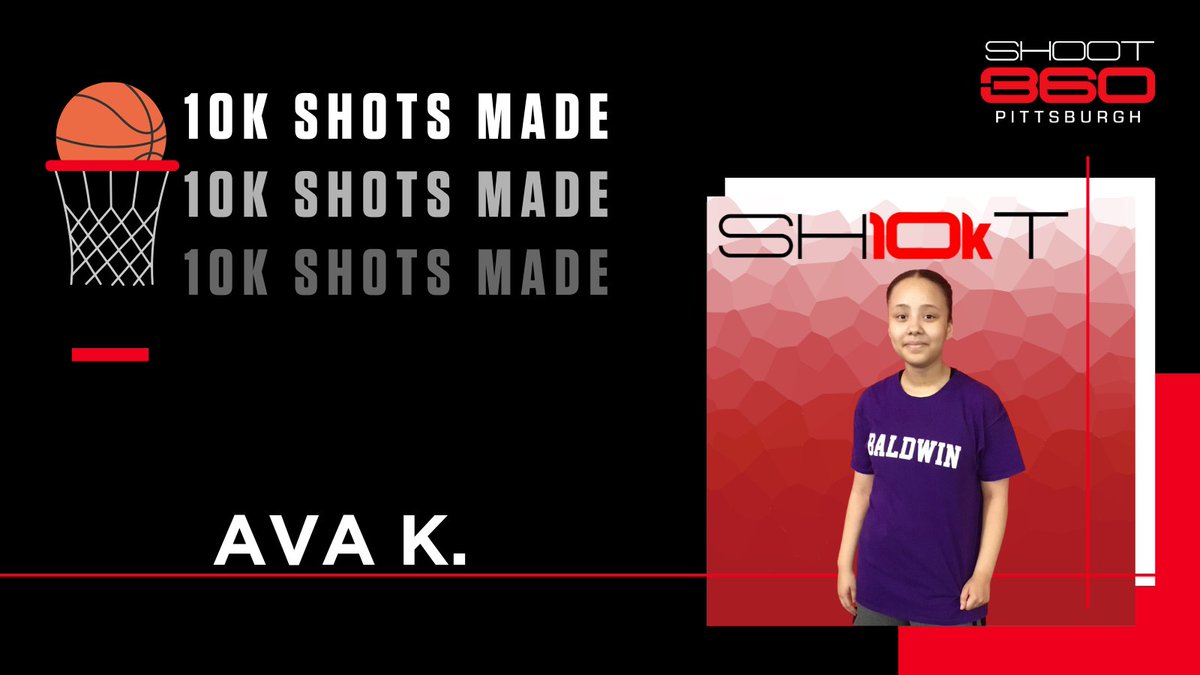 Congratulations to Ava K. for reaching her first shooting milestone at Shoot 360 Pittsburgh – 10K Shots Made. Awesome job, Ava! Next up is 25K Shots Made.​ 👍👏

​#Shoot360 #Pittsburgh #unlockyourgame #playcoolsprings #shoot360pittsburgh #BethelParkPA