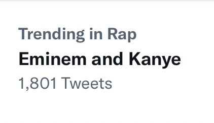 What a beautiful sight to behold Eminem 🤝 Kanye