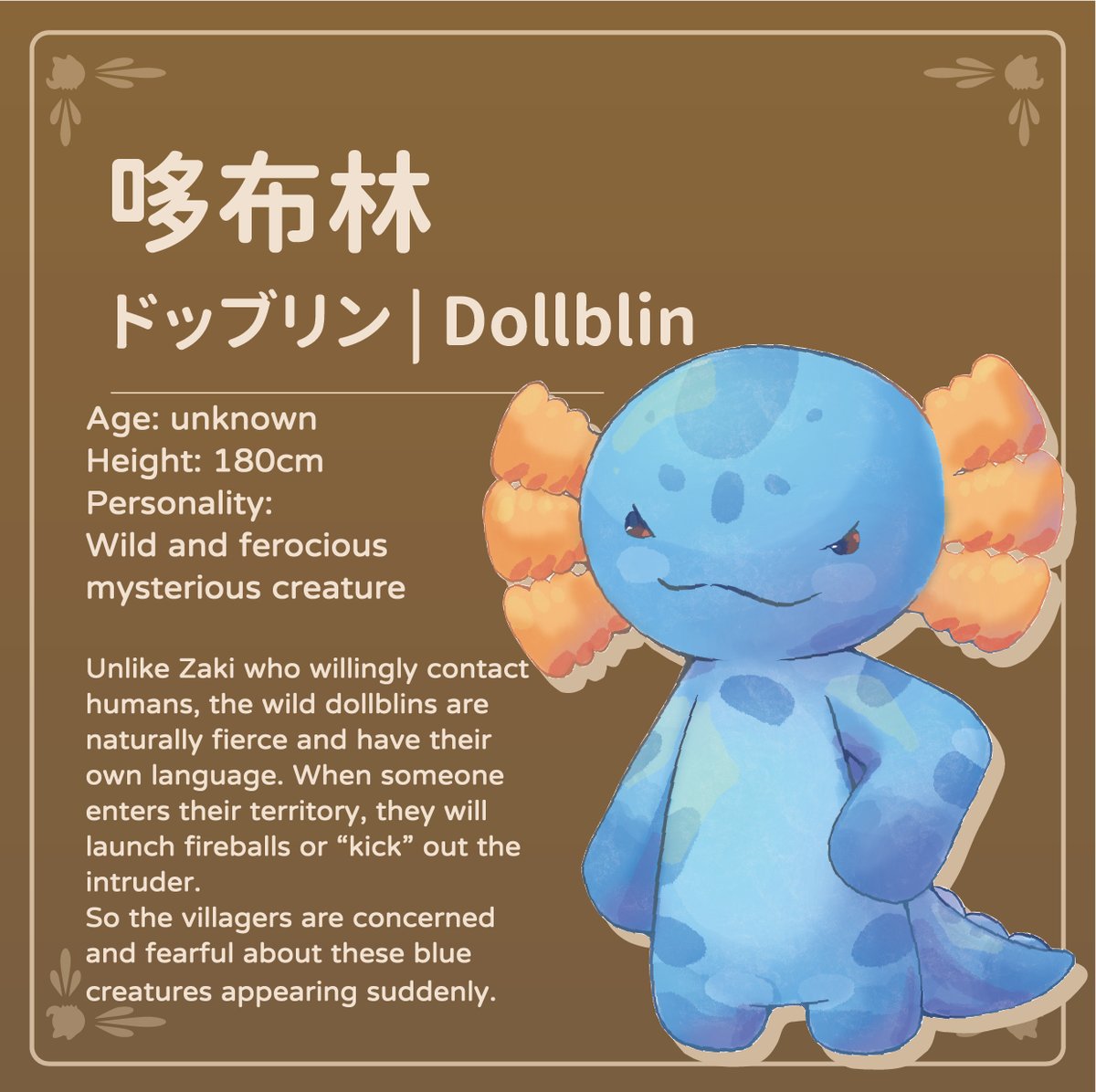 En_DollRoll's tweet photo. 【Character intro: Dollblin】
Dollblin: "Sxdbenob!"

#DollsJourney_Origin
#unity
#indiegame https://t.co/UhMDbcmmro