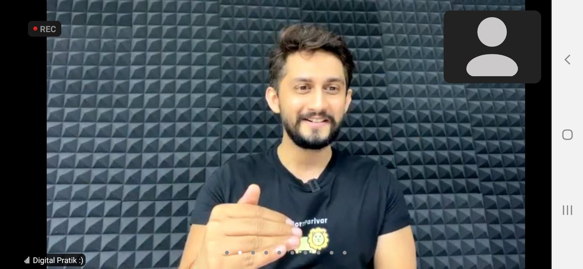 drpooja99's tweet photo. #jorrdaar qna session for bronze level. Just being a listener to these qna's adds so much value and sparks up so many new idea's n possibilities. #jorrdaar times 😇 @digitalpratik https://t.co/pWqG1zHyyy