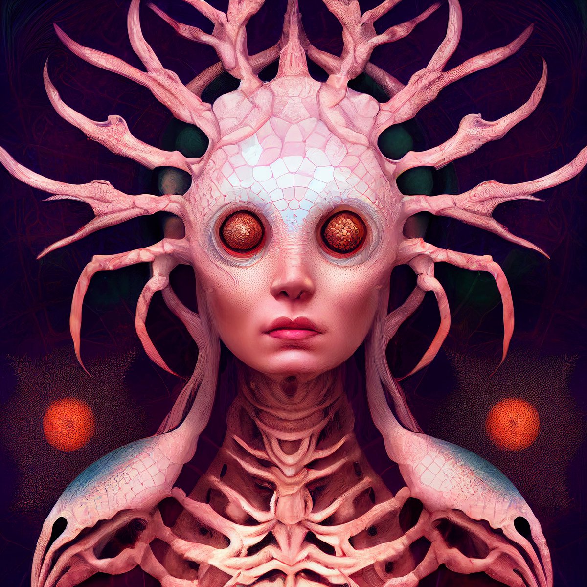 ailuanni's tweet photo. Alien beauty. Generative art.
#trippy #alien #dmtart #midjourney #cryptoart #trippyart #psychedelicart #generativeart #aiart #digitalart #abstractart #digitalpainting #surreal #digitalart #psychedelic #midjourneybeta  #beauty #zombie #abstractart #darkart #horrorart #xuxoe https://t.co/rkYK0z2tlW